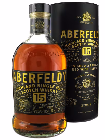 Aberfeldy 15 Year Old Red Wine Finish 43% 70cl