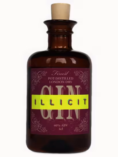 Illicit London Dry Gin 40% 4cl