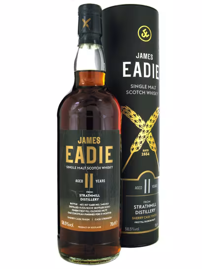 Strathmill 11 Year Old James Eadie Oloroso Finish 58.5% 70cl