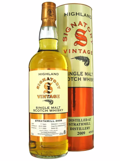 Strathmill 2009 11 Year Old Signatory Vintage 43% 70cl