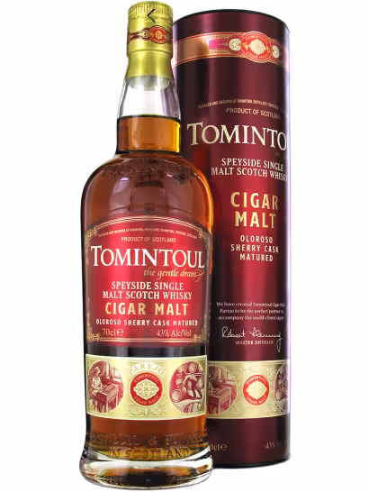 Tomintoul Cigar Malt 43% 70cl