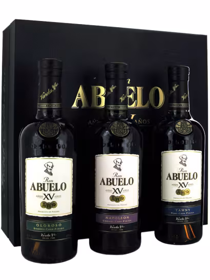 Ron Abuelo XV Finish Collection 40% 3x20cl