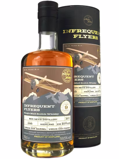 Ben Nevis 2011 9 Year Old Infrequent Flyers 59.5% 70cl