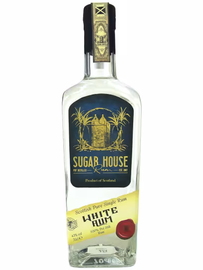 Sugar House Scottish Pure Single White Rum 43% 70cl