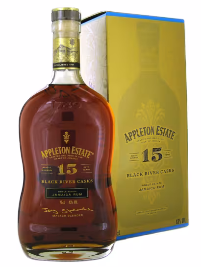 Appleton Estate 15 Year Old Black River Casks 43% 70cl