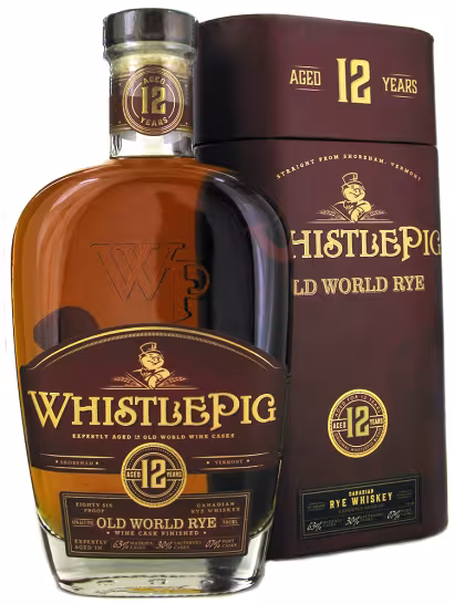 Whistlepig 12 Year Old Old World Rye 43% 70cl