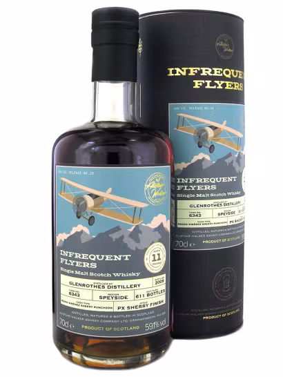 Glenrothes 2009 11 Year Old Infrequent Flyers 59.1% 70cl