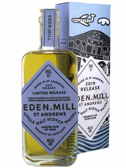 Eden Mill Single Malt 2019 Release 46.5% 20cl