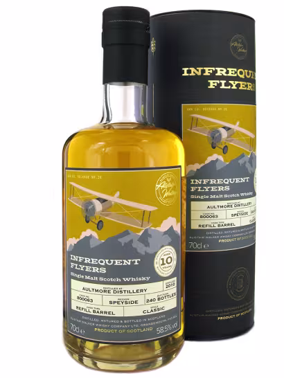 Aultmore 2010 10 Year Old Infrequent Flyers 58.5% 70cl