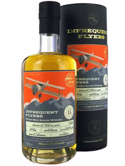 Braeval 2009 11 Year Old Infrequent Flyers 56.1% 70cl