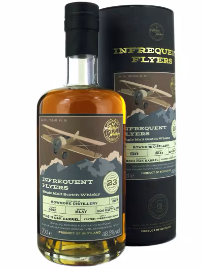 Bowmore 1997 23 Year Old Infrequent Flyers Virgin Oak Finish 48.5% 70cl