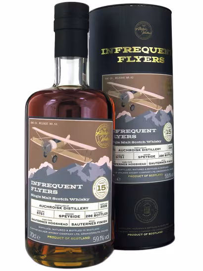 Auchroisk 2006 15 Year Old Infrequent Flyers 59.1% 70cl