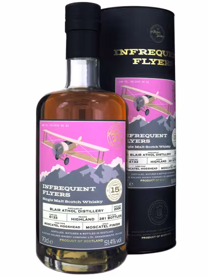 Blair Athol 2006 15 Year Old Infrequent Flyers 51.4% 70cl