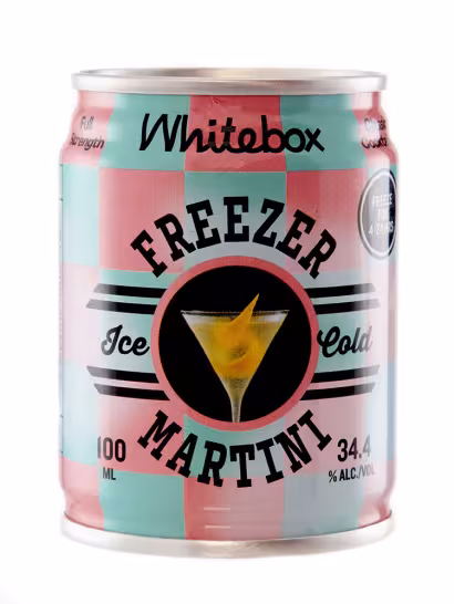 Freezer Martini Whitebox Drinks RTD Can 34.4% 10cl