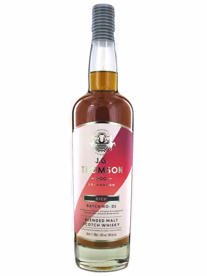 J G Thomson Rich Blended Malt 46% 70cl