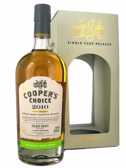 Glen Spey 2010 11 Year Old Coopers Choice Calvados Finish 55% 70cl
