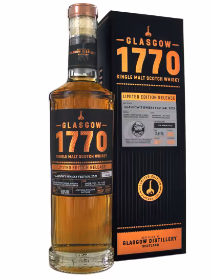 Glasgow 1770 Glasgow Whisky Festival Exclusive 55.8% 50cl
