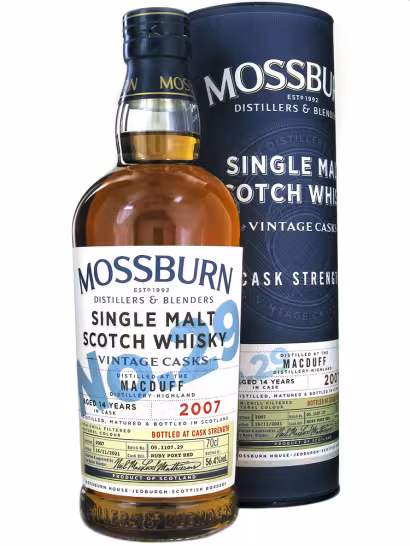 Macduff 2007 Mossburn Ruby Finish 56.4% 70cl