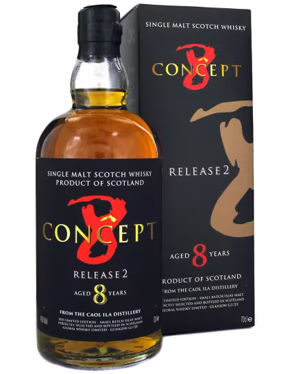 Caol Ila 8 Year Old Concept 8 40.8% 70cl