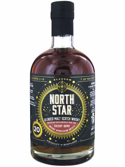 North Star 2001 20 Year Old Blended Malt Deployment 4 SBWAS Exclusive 45.7% 70cl
