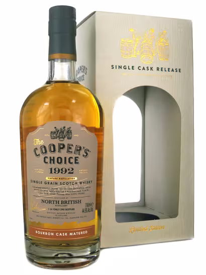 North British 1992 29 Year Old Coopers Choice 44.5% 70cl
