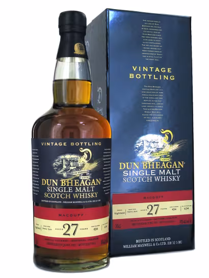 Macduff 1991 27 Year Old Dun Bheagan Sherry Butt 49% 70cl