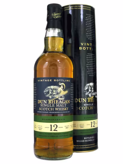Bunnahabhain 2006 12 Year Old Dun Bheagan Sherry Butt 48% 70cl