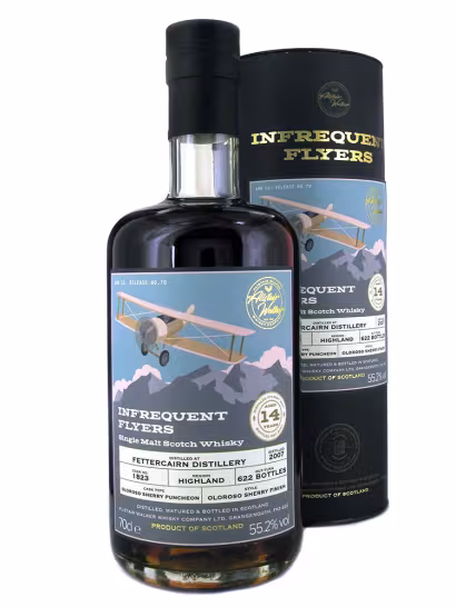 Fettercairn 2007 14 Year Old Infrequent Flyers Oloroso Finish 55.2% 70cl