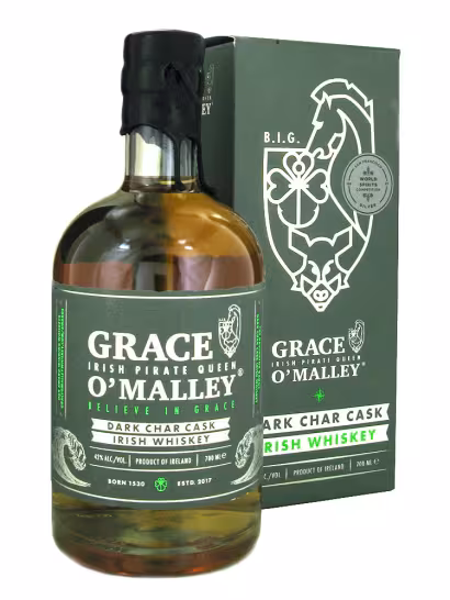 Grace O'Malley Dark Char Irish Whiskey 42% 70cl