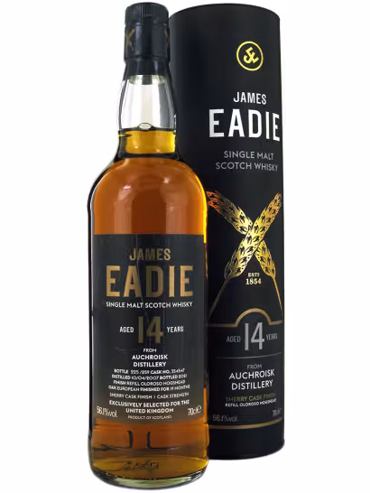 Auchroisk 2007 14 Year Old James Eadie Oloroso Finish 56.1% 70cl