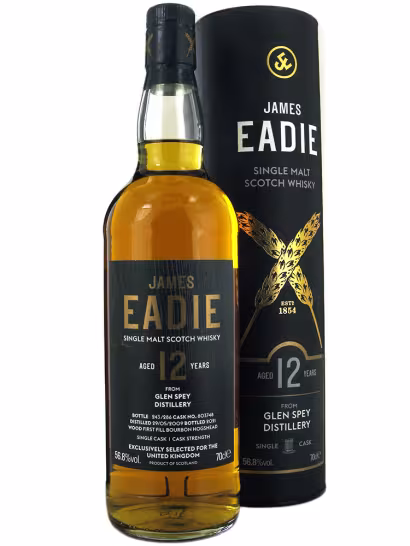 Glen Spey 2009 12 Year Old James Eadie 56.8% 70cl