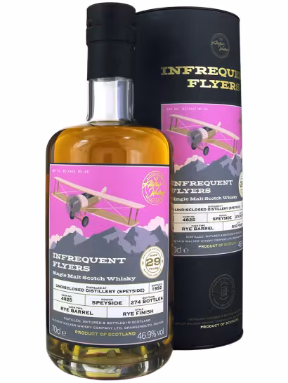 Unnamed Speyside 1992 29 Year Old Infrequent Flyers 46.9% 70cl