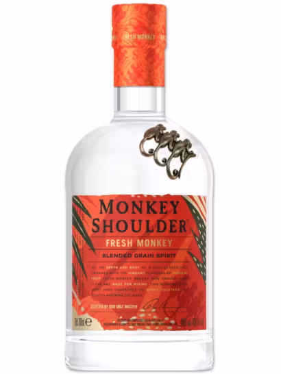 Monkey Shoulder Fresh Monkey Blended Grain Spirit 40% 70cl
