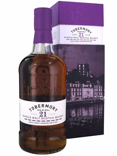 Tobermory 1999 21 Year Old 46.3% 70cl