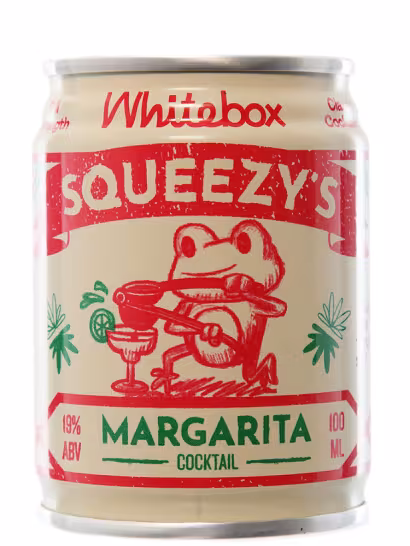 Squeezy's Margarita Whitebox Drinks RTD Can 19% 10cl