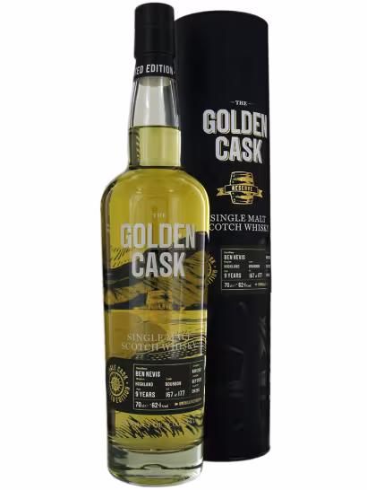 Ben Nevis 2012 9 Year Old Golden Cask 62.1% 70cl