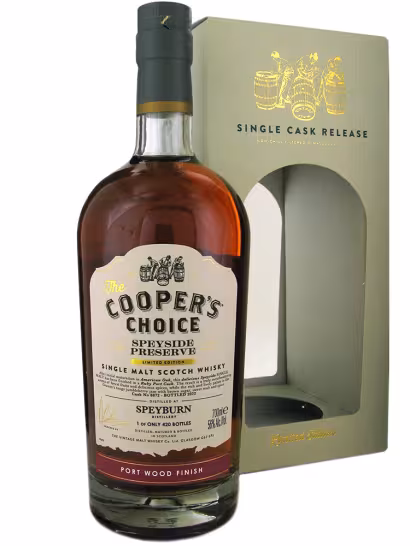 Speyburn Speyside Preserve Coopers Choice Port Finish 56% 70cl