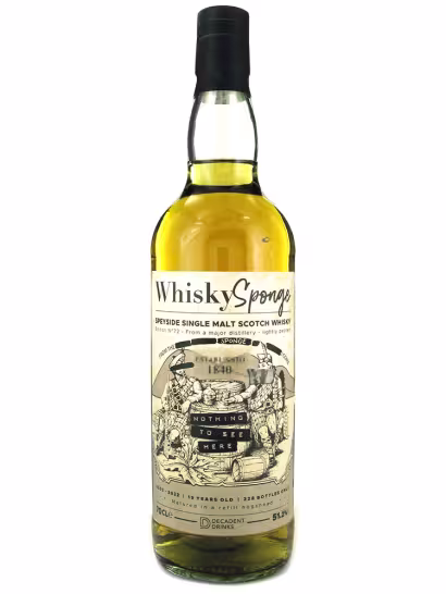 Secret Speyside 2003 19 Year Old Whisky Sponge No 72 51.2% 70cl