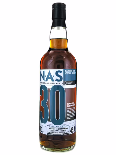 NAS 1 30 Year Old Blended Malt 45.1% 70cl