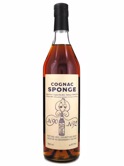 Cognac Sponge Fins Bois 28 Year Old 5 57.7% 70cl
