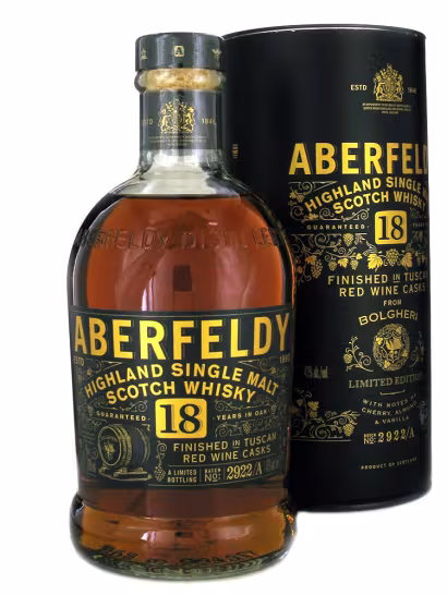 Aberfeldy 18 Year Old Tuscan Wine Cask 43% 70cl