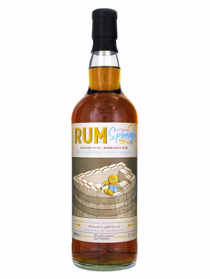 Barbados 15 Year Old Rum Sponge No 19 57.1% 70cl