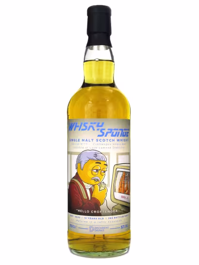 Croftengea 2007 15 Year Old Whisky Sponge Edition No. 77 57.1% 70cl