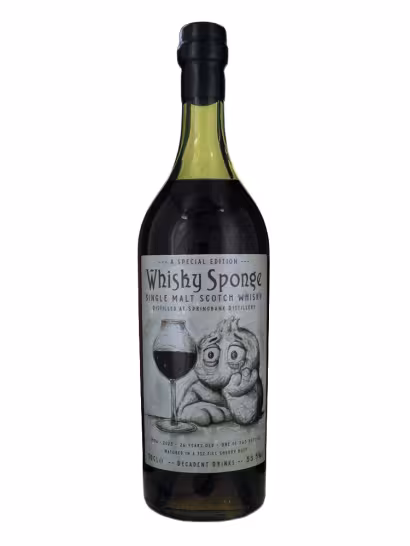 Springbank 1996 26 Year Old Whisky Sponge 53.5% 70cl