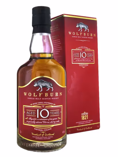 Wolfburn 10 Year Old 46% 70cl