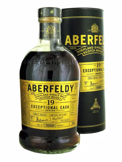 Aberfeldy 19 Year Old Exceptional Cask Sherry Finish 43% 70cl
