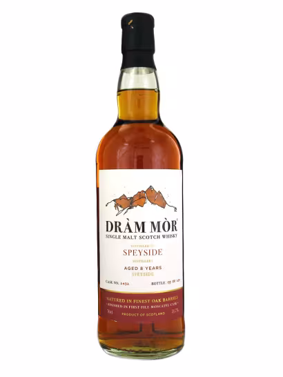 Speyside 2014 8 Year Old Dràm Mòr Moscatel HHD 51.7% 70cl