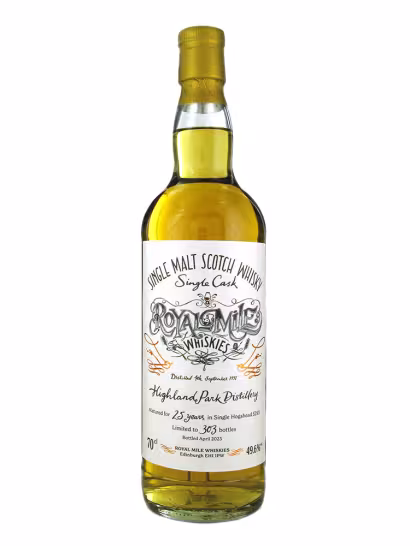 Highland Park 1997 25 Year Old RMW Cask #5293 49.6% 70cl