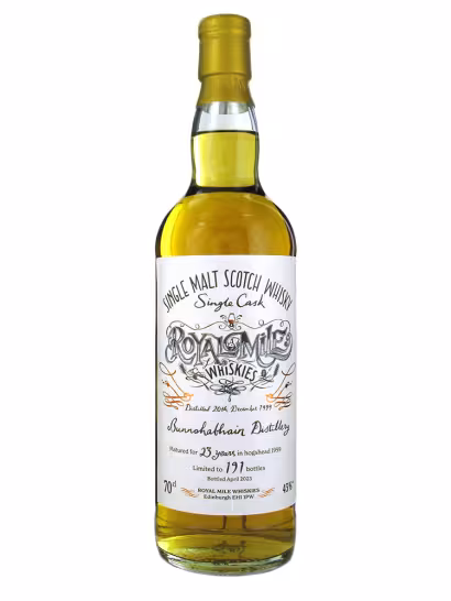 Bunnahabhain 1999 23 Year Old RMW Cask #4099 43.3% 70cl