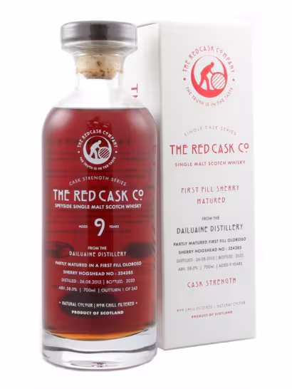 Dailuaine 2013 9 Year Old Red Cask FF Oloroso Finish #324385 57.8% 70cl